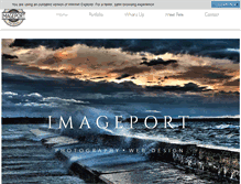 Tablet Screenshot of imageport.ca